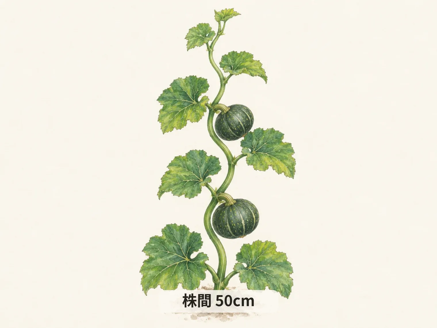 株間 50cm